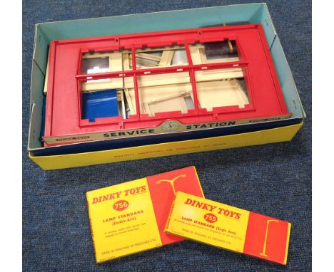 Dinky No.785 Service Station Bagged & unmade (unchecked but appears complete) Excellent condition. Lot includes Dinky two lam