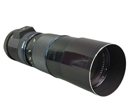 VIVITAR 67MM SKYLIGHT LENS, ALONG WITH TWO CAMERAS 100mm-300mm 1:5, along with a Canon Auto Zoom 1014 Electronic cine camera 