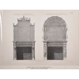 19th Century English School. "Drawing Room, Pier-glass and Table, designed for the Earl of Bute",