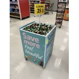 24IN X 24IN X 36IN PORTABLE BIN MERCHANDISERS