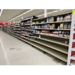 96FT OF MADIX GONDOLA SHELVING