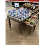 NESTING MERCHANDISING TABLES