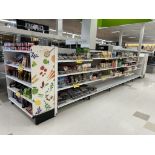 20FT OF MADIX GONDOLA SHELVING