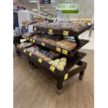 4FT SLANT SHELF BAKERY MERCHANDISERS