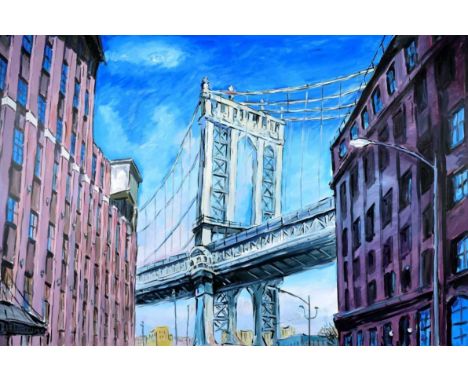 Bob Dylan (American 1941-) The Beaten Path - the set of four prints comprising "Little Italy, Lower Manhattan", "Classic Car 