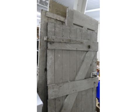 A Collection of Five Vintage Doors 