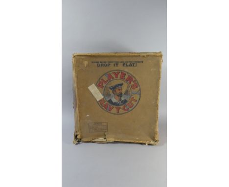 A Vintage Cardboard Players Navy Cut Box, 42cmx48cm 