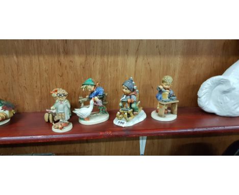 5 HUMMEL FIGURES