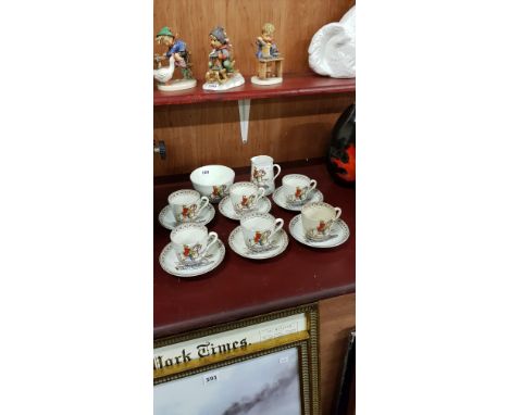 ANTIQUE RARE KING WILLIAM III TEA SERVICE