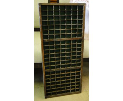 Vintage wooden printers tray