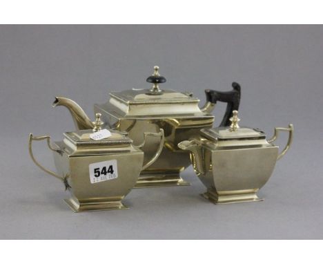 Silver Plated Three Piece Tea Service