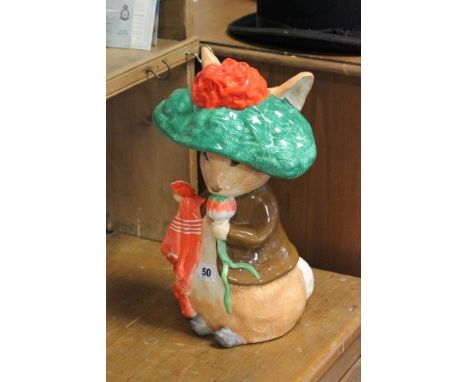 Large Beatrix Potter Benjamin Rabbit marked to base 'Mr McGregors Garden'