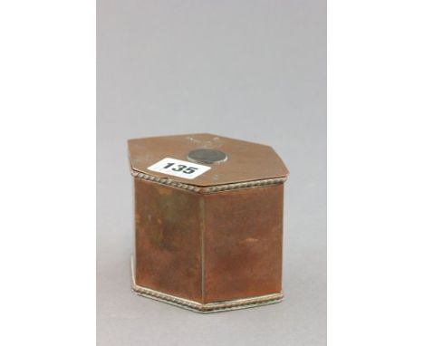 Victorian Copper Tea Caddy