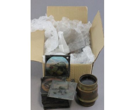 Quantity of Magic Lantern Slides and Lens