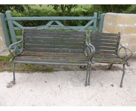 Garden Bench and Chair