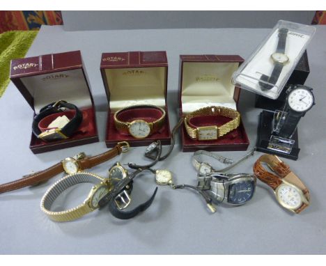 Quantity of Wristwatches to include Rotary, Oris and Casio