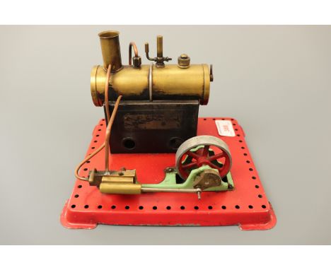 A Mamod SE 2 live steam stationary engine, 13 cm