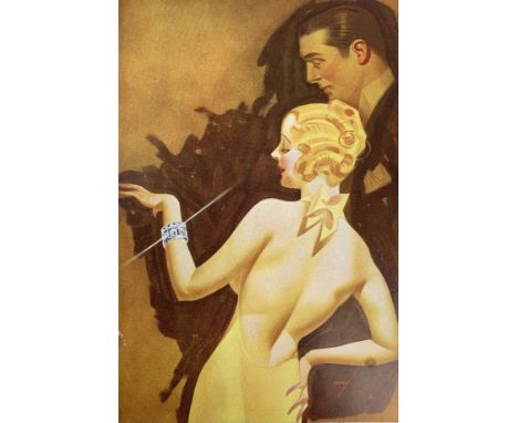 A 1930s portfolio of "Petty Girl" images by American pin-up artist George Brown Petty IV (1894-1975), "Petty, A Portfolio fro