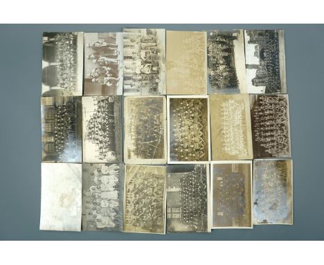 Approximately 40 Great War photographic portrait and similar postcards