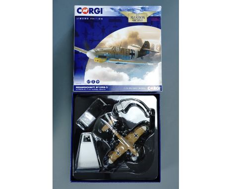 A Corgi Aviation Archive scale model Messerschmitt BF109G-2