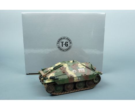 A Thomas Gunn scale model Normandy Hetzer