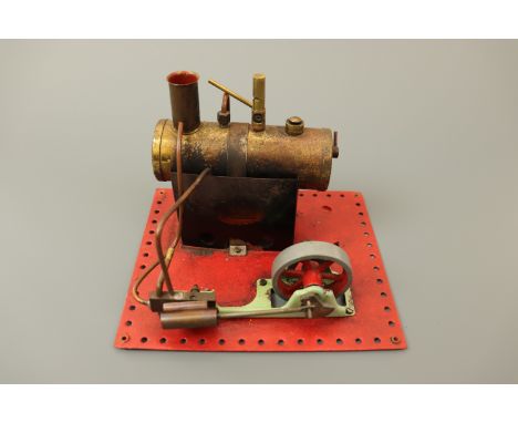 An early Mamod SE 2 live steam stationary engine with whistle, 13 cm