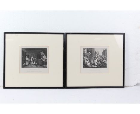 Prints to include "the distressed poet", "the enraged musician", "her grace the Dutchess (sic) of Devonshire and Viscountess 