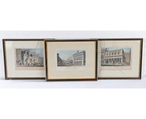 Quantity of 19th Century and later prints, to include views of Pall Mall and the Banqueting House, Whitehall, the 71st Highla