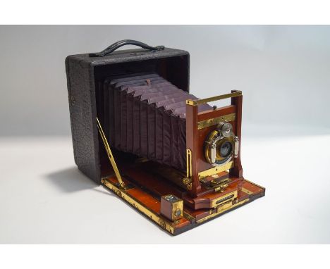 An early 20th century 'Century Grand' plate camera by the Eastman Kodak company