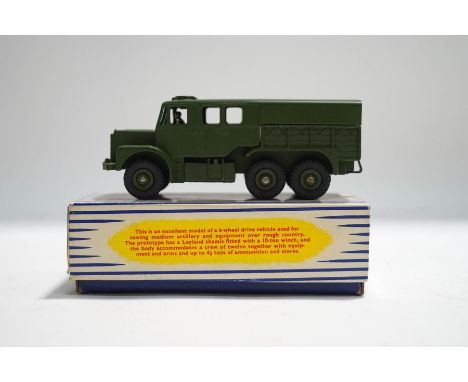 A Dinky 689 Medium Artillery Tractor, boxed