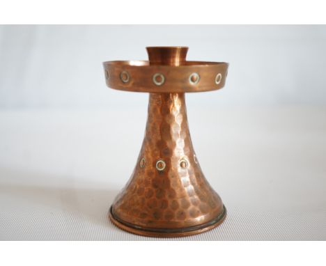 Copper arts & crafts candlestick 