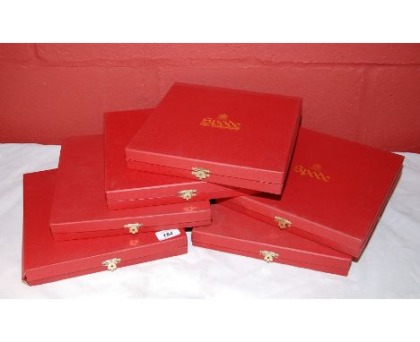SET OF 6 SPODE LIMITED EDITION BOXED PLATES 1987 MARITIME COLLECTION