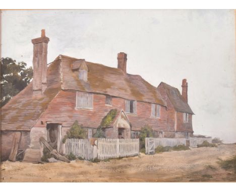 (ARR) Attributed to Edward George Handel Lucas (British, 1861-1936) - Montacute House, Surrey - A late 19th century circa 188
