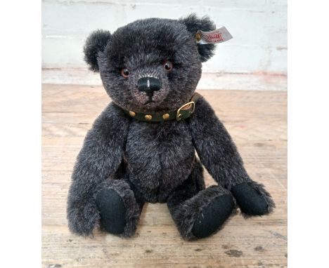 A Steiff limited edition bear, 'Jack- The Rare Black Alpaca Bear', no.874.