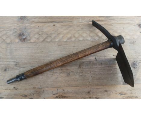 A WWII military trench axe.  