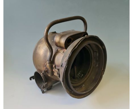 A Rotax Motor Co brass Roadlight 265 headlamp.