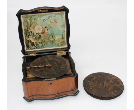 Symphonion 10 1/2-inch Coin-operated Disc Music Box