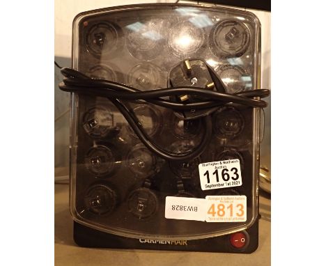 Carmen Hair electric curlers. Not available for in-house P&amp;P, contact Paul O'Hea at Mailboxes on 01925 659133 Condition R