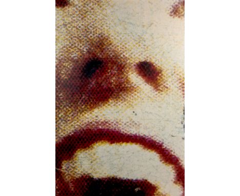 δ Angus Fairhurst (1966-2008)ScreamUnique c-print mounted onto board support, 1990, the full sheet printed to the edges, 2134
