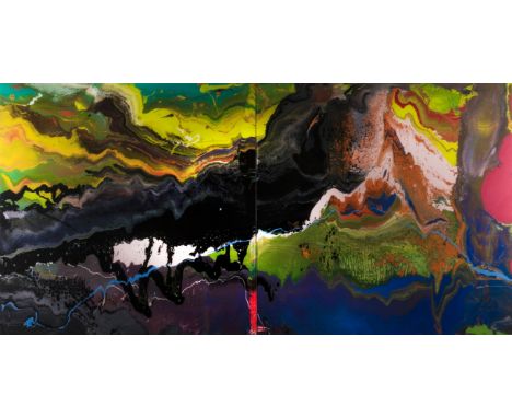 δ Gerhard Richter (b.1932)Flow (P16)Diasec-mounted chromogenic print on aluminium, 2016, numbered from the edition of 500 in 