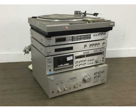 COLLECTION OF H-IFI EQUIPMENT, including a Nec record player, Pioneer CD player, Nec amplifier and Studiocraft speakers