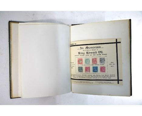 Edward VII used postage stamps: 1902 definitives, half penny to 1 shilling - many examples, to/w overprinted stamps inc. Army