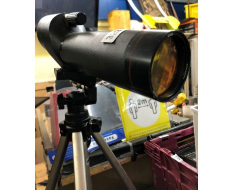 COBRA BRASS D60 MONOCULAR VIEWER ON TRIPOD