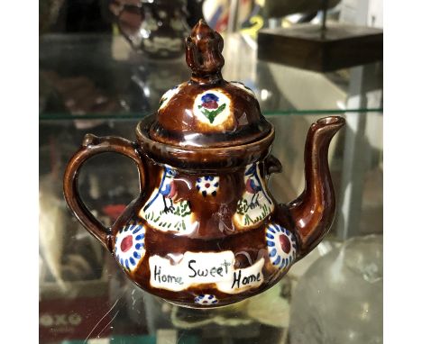 SMALL BARGEWARE TEAPOT 