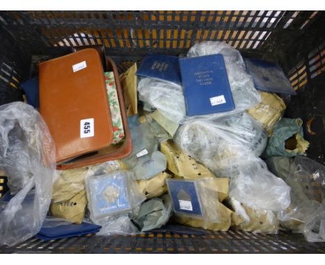 A large quantity of vintage antique coins.