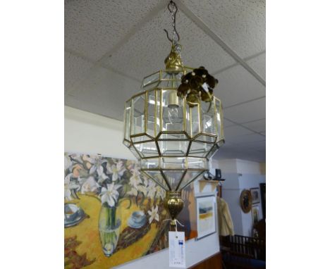 A pair of Granada lantern light fittings, purchased from Casa Andalus, Holt Norfolk, c.2006. (2)