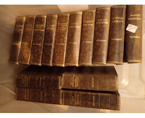 Vintage Dickens hardback books 