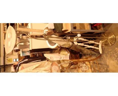 Modern standard lamp  CONDITION REPORT: All electrical items in this lot have been PAT tested and have PASSED. THIS DO NOT CO