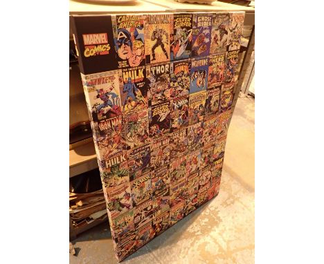 Large Marvel Comics poster 