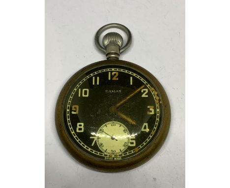 A BRITISH ARMY GS/TP POCKET WATCH 